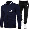 Brand Men Tracksuit 2 Pieces Men's Winter Jacket