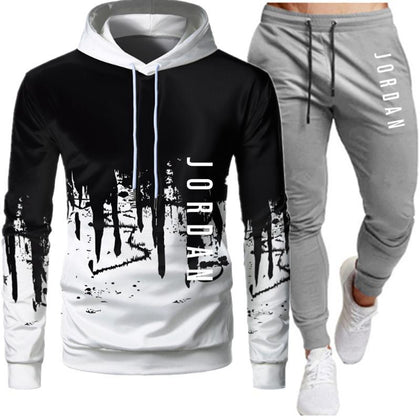 2 Pieces Sets Tracksuit Men