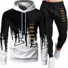 2 Pieces Sets Tracksuit Men