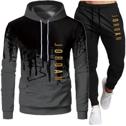 2 Pieces Sets Tracksuit Men