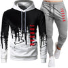 2 Pieces Sets Tracksuit Men