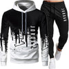 2 Pieces Sets Tracksuit Men