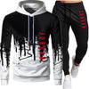 2 Pieces Sets Tracksuit Men