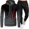 2 Pieces Sets Tracksuit Men