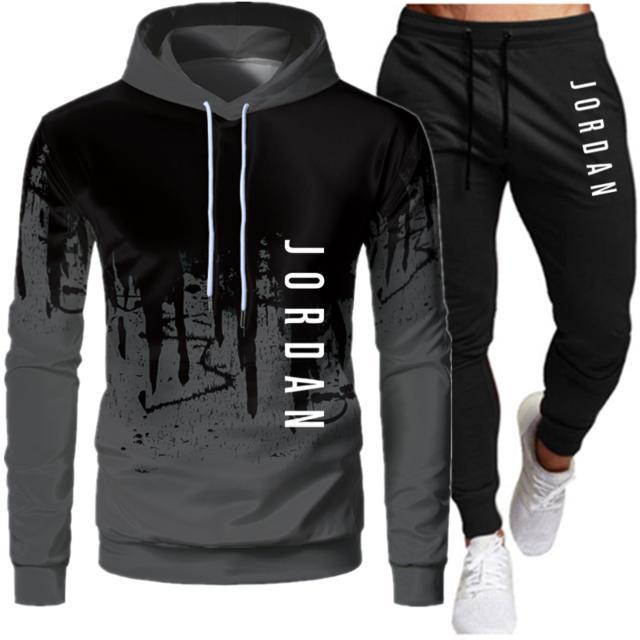 2 Pieces Sets Tracksuit Men