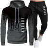 2 Pieces Sets Tracksuit Men