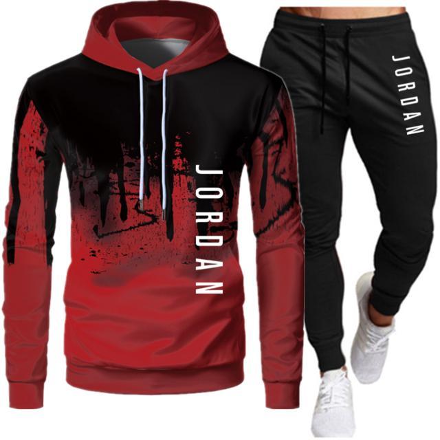2 Pieces Sets Tracksuit Men