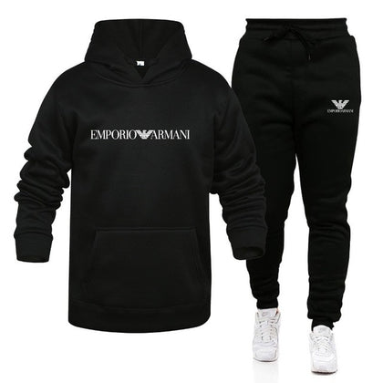 Armani/ Men Set Hoodies + Pants Sets