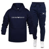 Armani/ Men Set Hoodies + Pants Sets