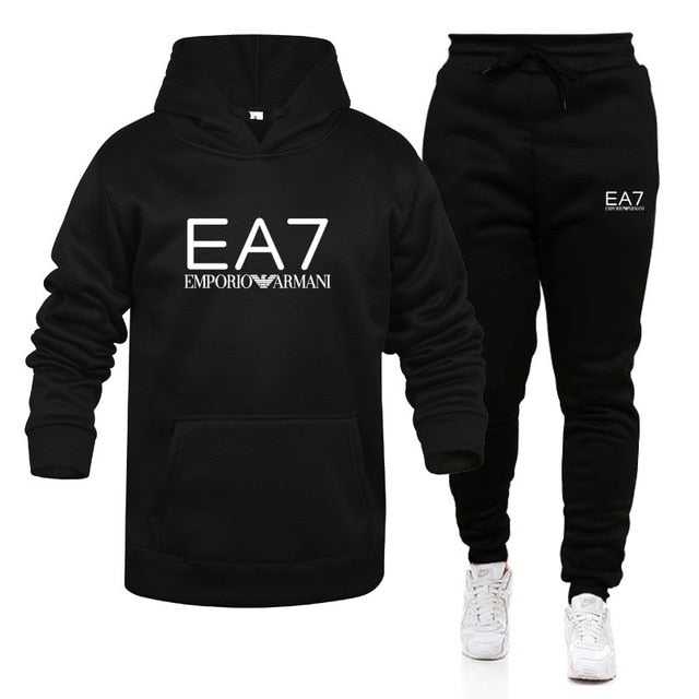 Armani/ Men Set Hoodies + Pants Sets