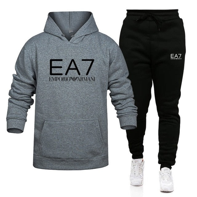 Armani/ Men Set Hoodies + Pants Sets