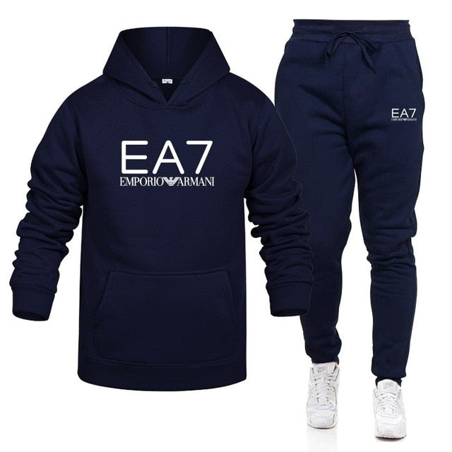 Armani/ Men Set Hoodies + Pants Sets
