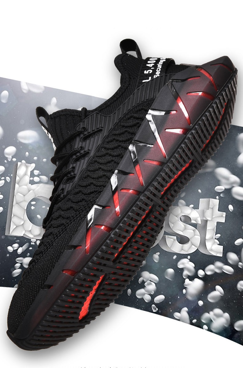Men Black Sneakers Shoes