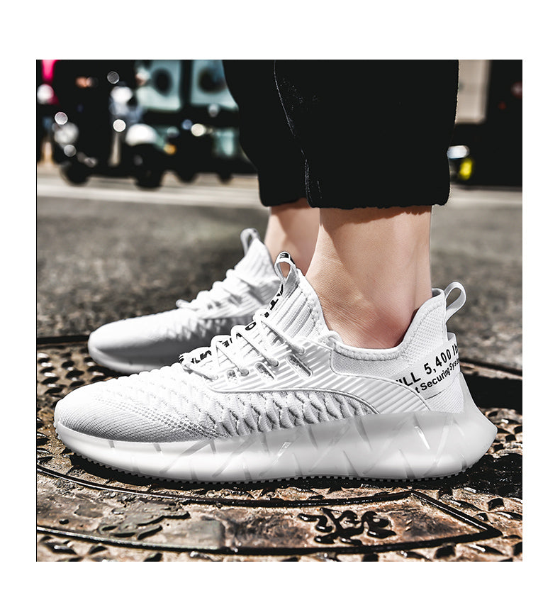 Men Black Sneakers Shoes