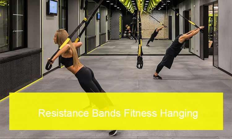 Hanging Belt Training Gym Home workout Suspension