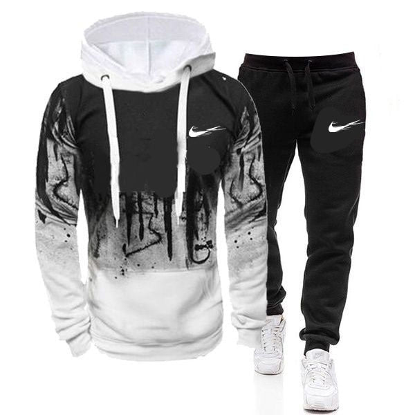 Autumn and winter/ Men's Sets hoodies +Pants