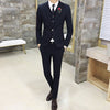 Men Suit 3 Pcs Set Fashion