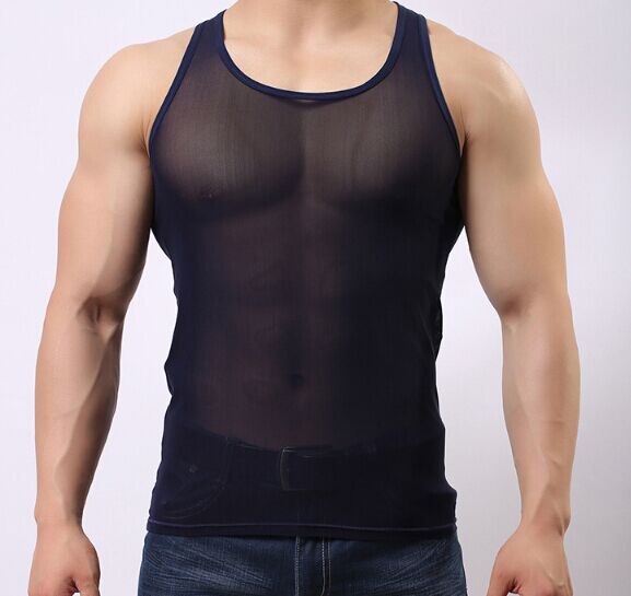 ..Hot Sales Men Undershirt Vest Sleeveless Casual Style