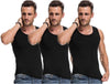 3Pcs/Lot Men Close-fitting Vest Fitness Elastic