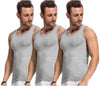 3Pcs/Lot Men Close-fitting Vest Fitness Elastic