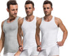 3Pcs/Lot Men Close-fitting Vest Fitness Elastic