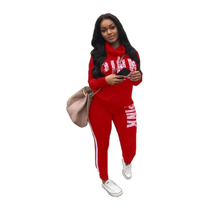 Casual Women Tracksuit 2 Piece