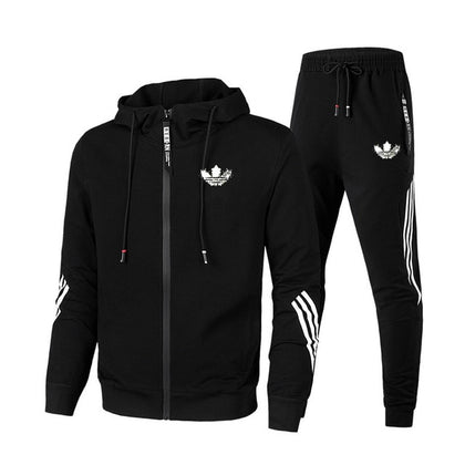 Men/Women Tracksuit 2 Pieces set Casual