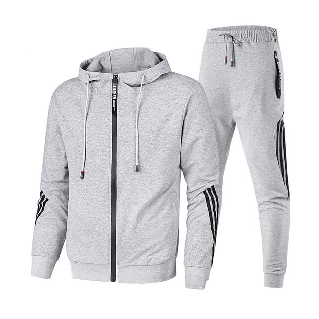 Men/Women Tracksuit 2 Pieces set Casual