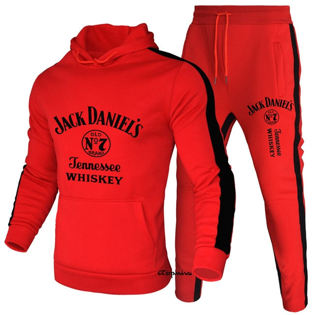 2 Pieces Sets Tracksuit Men