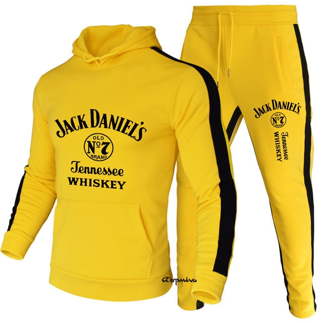 2 Pieces Sets Tracksuit Men