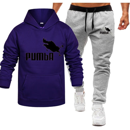 Men 2 Pieces Set  Sweatshirt+pants P