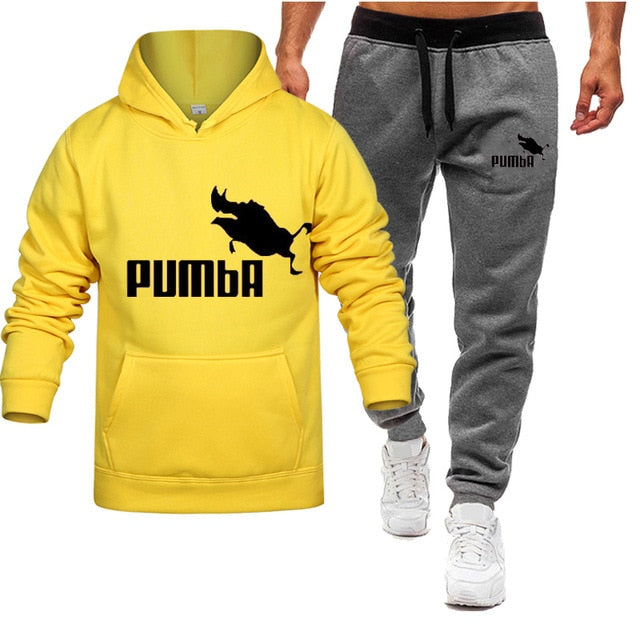 Men 2 Pieces Set  Sweatshirt+pants P