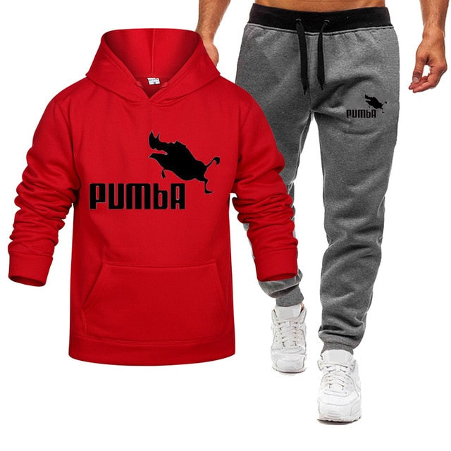 Men 2 Pieces Set  Sweatshirt+pants P