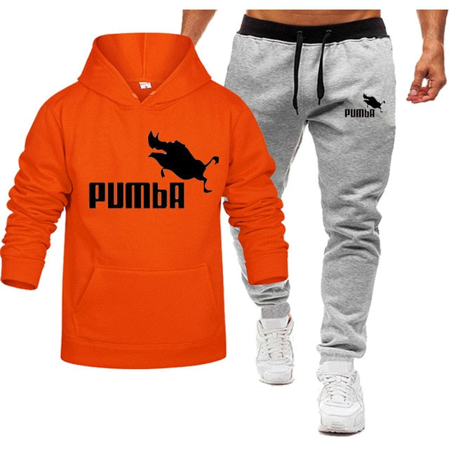 Men 2 Pieces Set  Sweatshirt+pants P