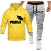 Men 2 Pieces Set  Sweatshirt+pants P