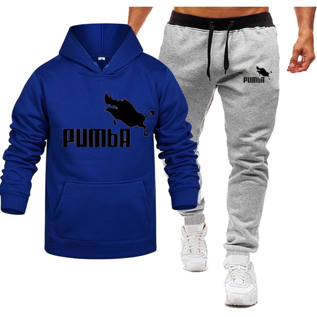 Men 2 Pieces Set  Sweatshirt+pants P