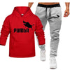 Men 2 Pieces Set  Sweatshirt+pants P