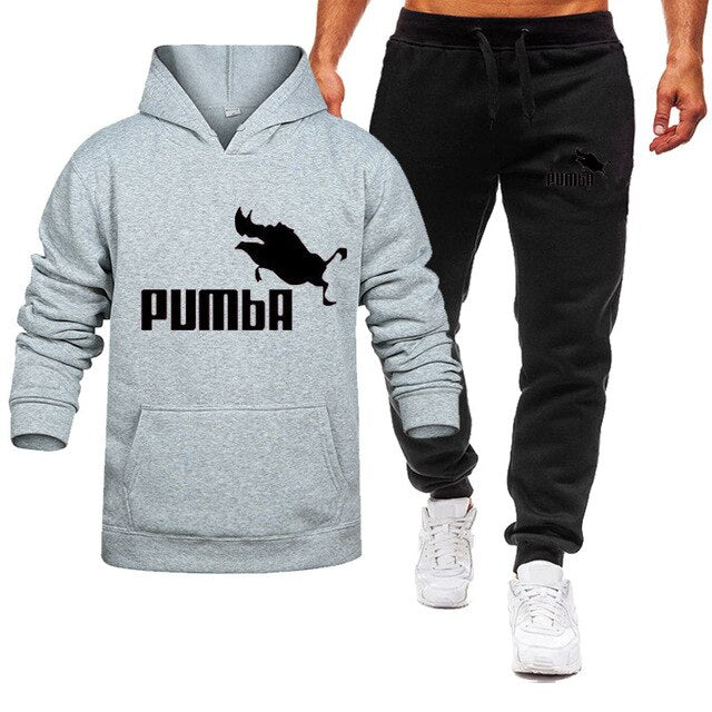Men 2 Pieces Set  Sweatshirt+pants P