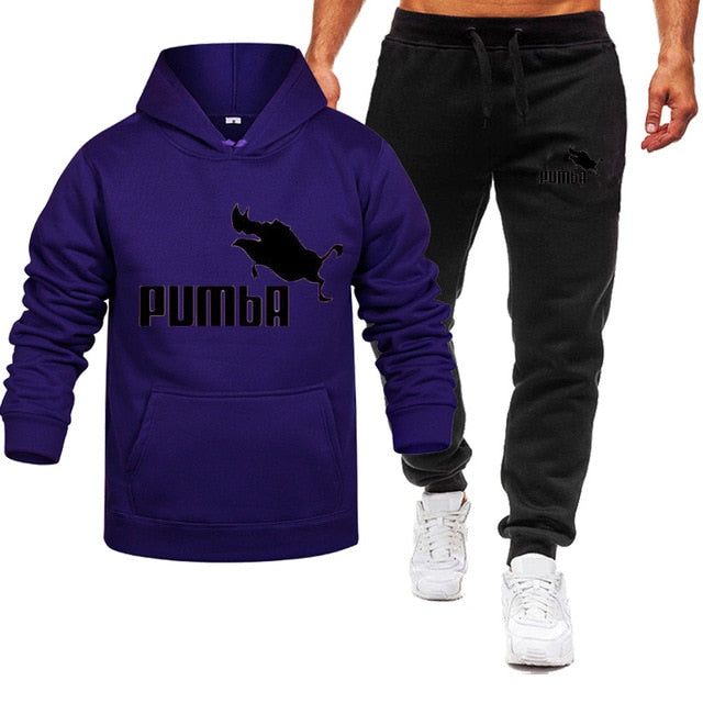 Men 2 Pieces Set  Sweatshirt+pants P