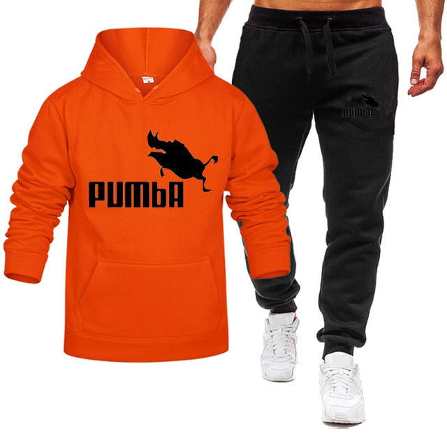 Men 2 Pieces Set  Sweatshirt+pants P