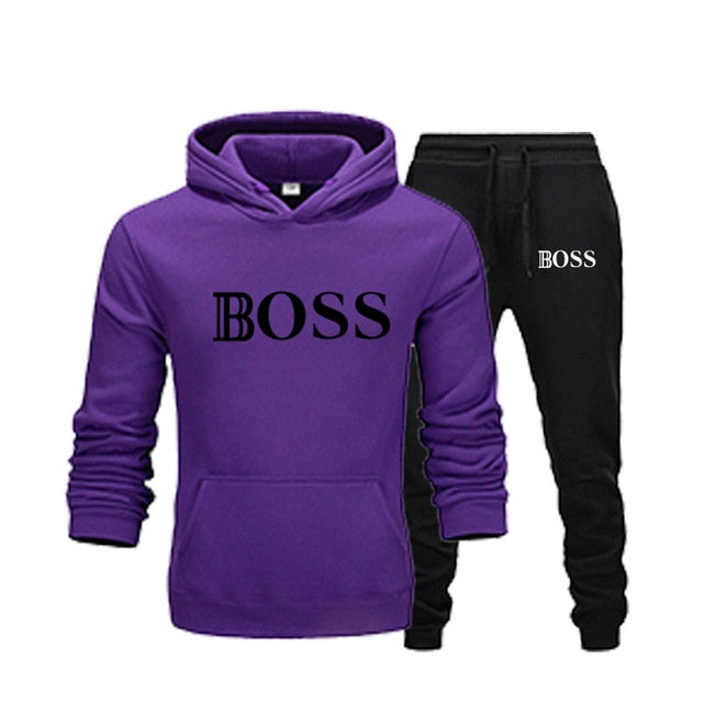 Sweatshirt +Pants 2-Piece Set