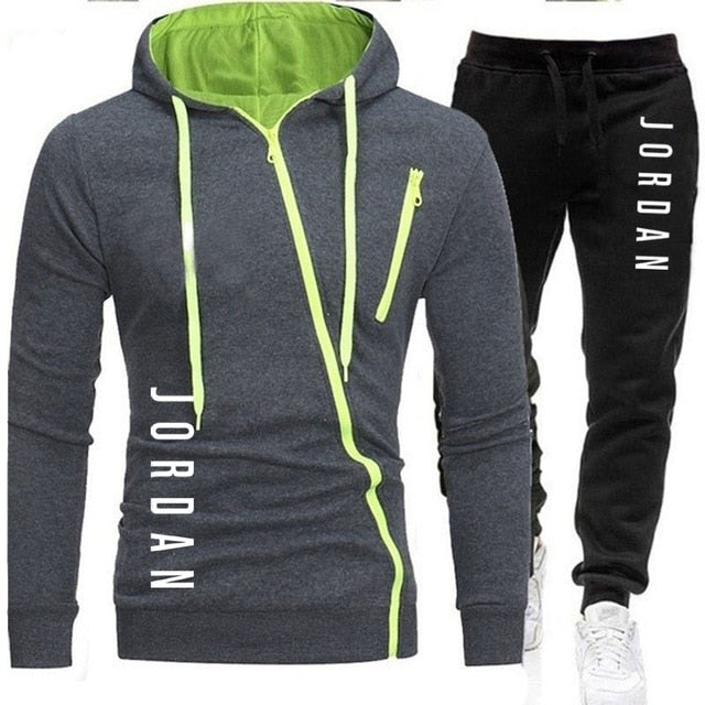 2 Pieces Sets Tracksuit Men