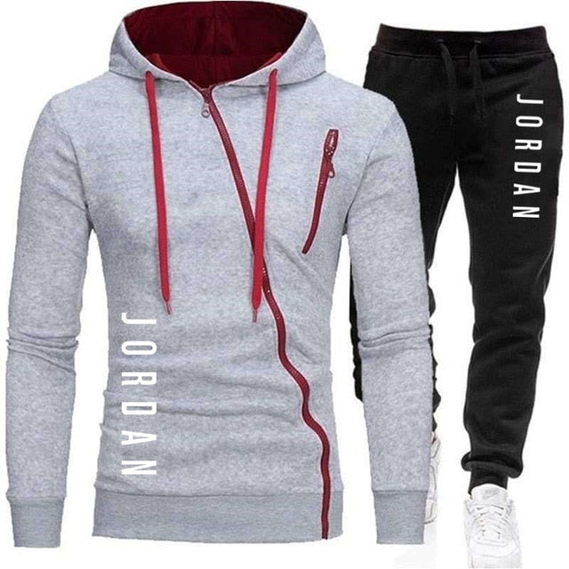 2 Pieces Sets Tracksuit Men