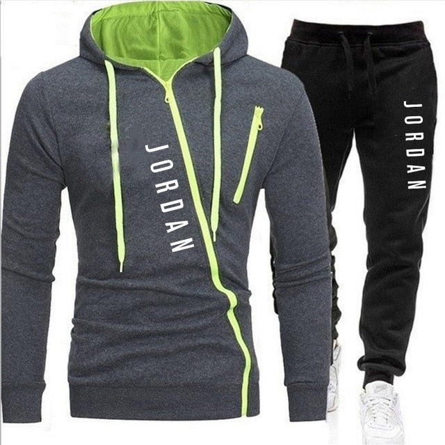 2 Pieces Sets Tracksuit Men