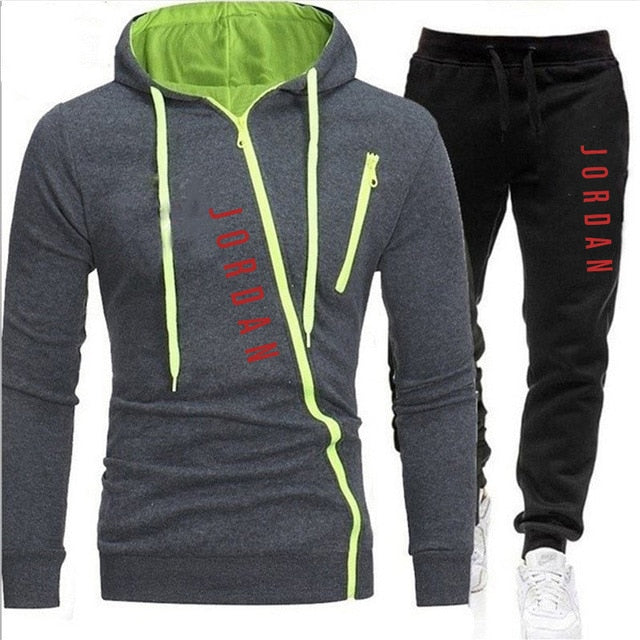 2 Pieces Sets Tracksuit Men