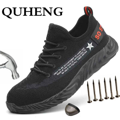 Air Mesh Work Safety Boots