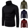 Turtleneck Long Sleeve Fashion Mens