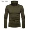 Turtleneck Long Sleeve Fashion Mens