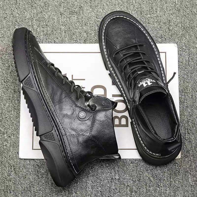 Men Leather Boots