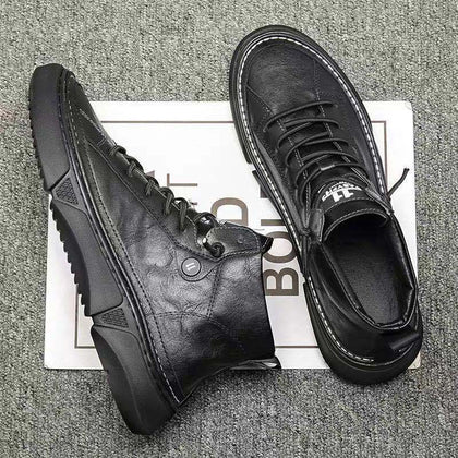 Men Leather Boots